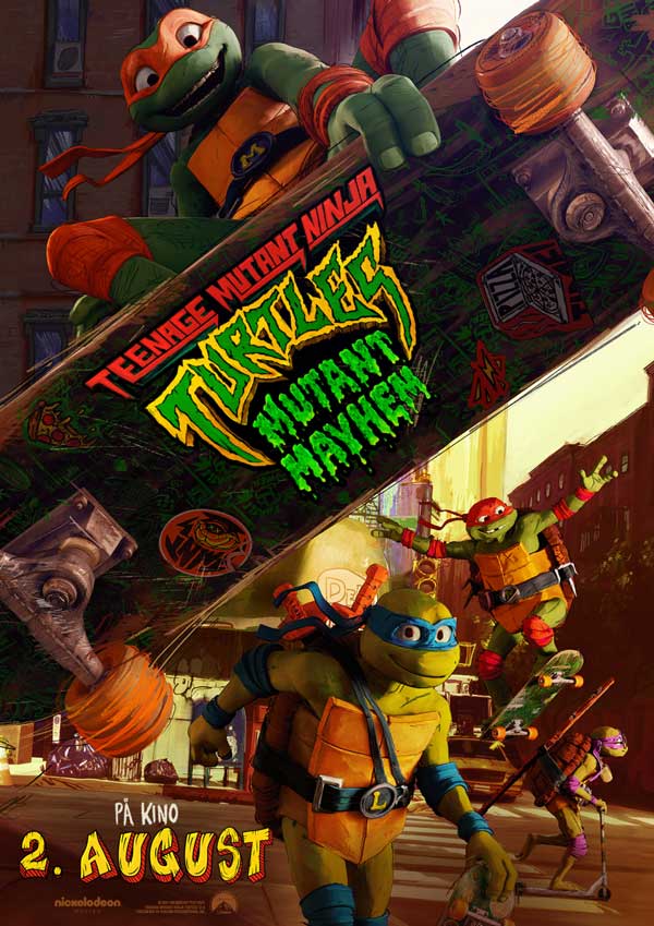 Film premiere Norge: Teenage Mutant Ninja Turtles: Mutant Mayhem