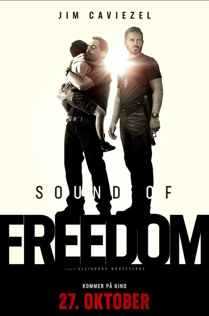Sound Of Freedom Norsk Filmplakat 2023 premiere
