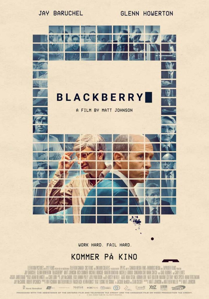 BlackBerry, kino film Norge 2023