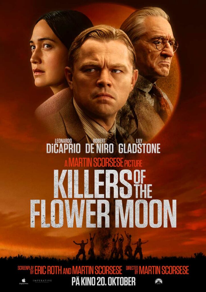 Killers of the Flower Moon, kino film Norge 2023